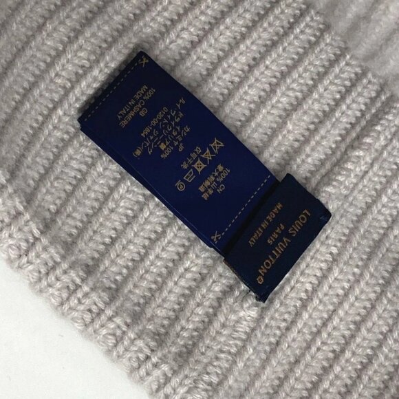 LOUIS VUITTON M78970 Beanie-LV Spark beanie knit cap hat Cashmere Gurege gray - Picture 11 of 16